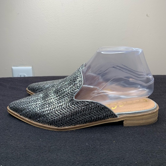 CCOCCI “Mint Metallic” Slip On Mule Slides - Picture 4 of 9